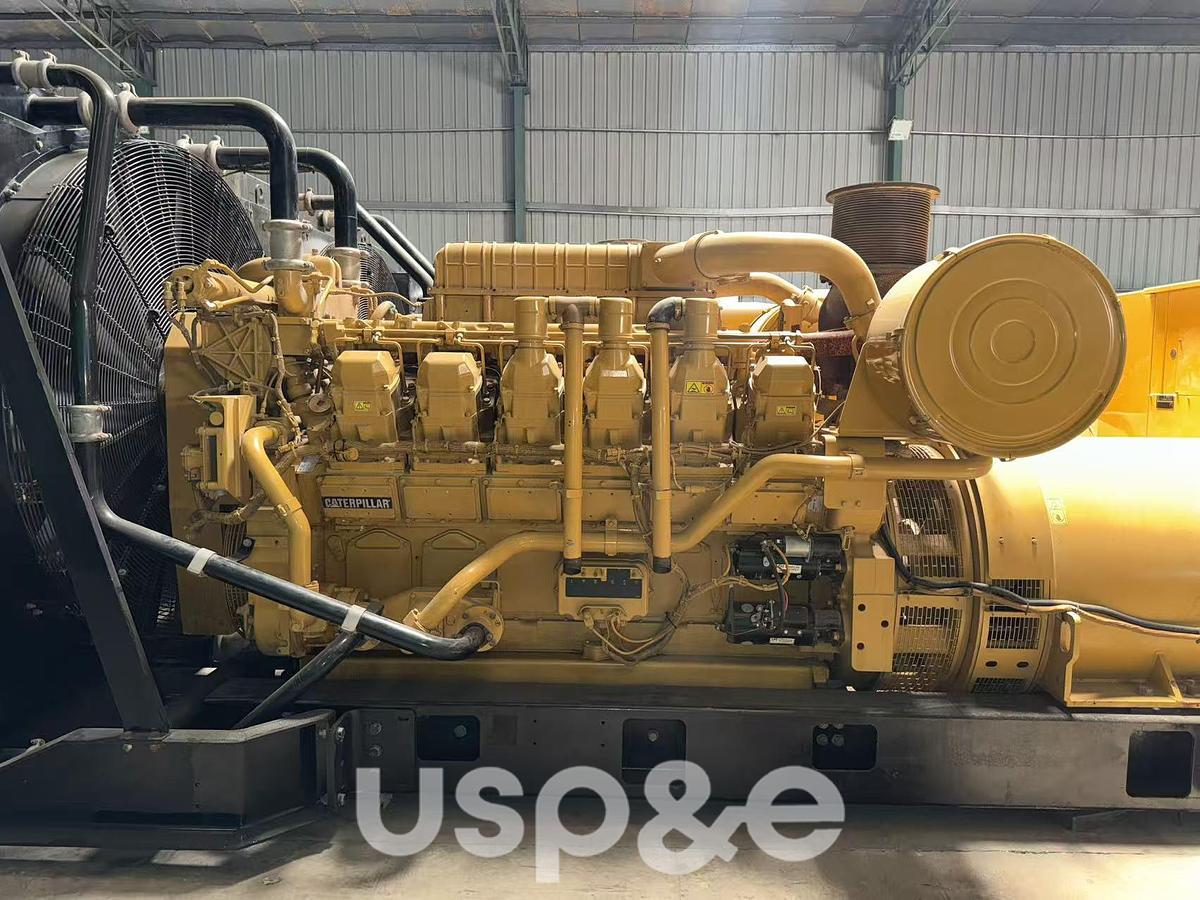Used 1.5 MW 2006 Used Caterpillar 3512B Diesel Generator Set
