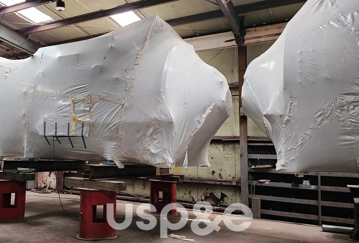 Used 53 MW Refurbished Pratt & Whitney FT4C-1D Dual Fuel (Diesel & Natural Gas) Turbine Generator Set