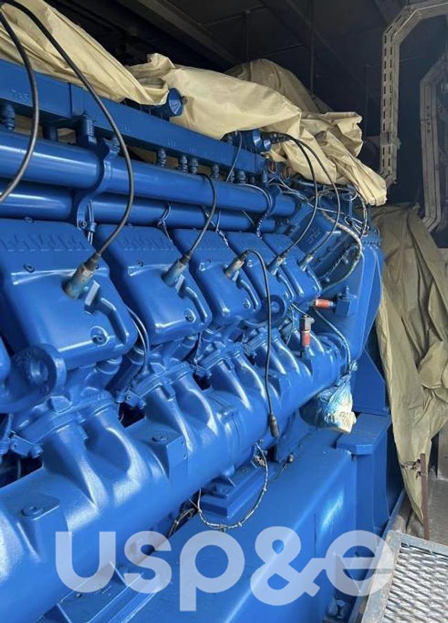 Used 1.9 MW 2014 Used MWM TCG 2020-V20 Natural Gas Generator Sets (Containerised)