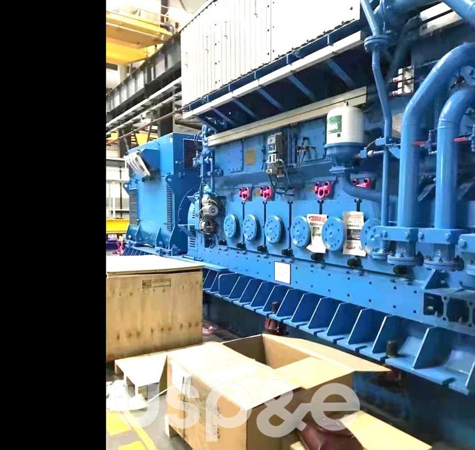 3.5 MW 2016 Surplus New Rolls Royce B3345L6A Diesel Generator Set