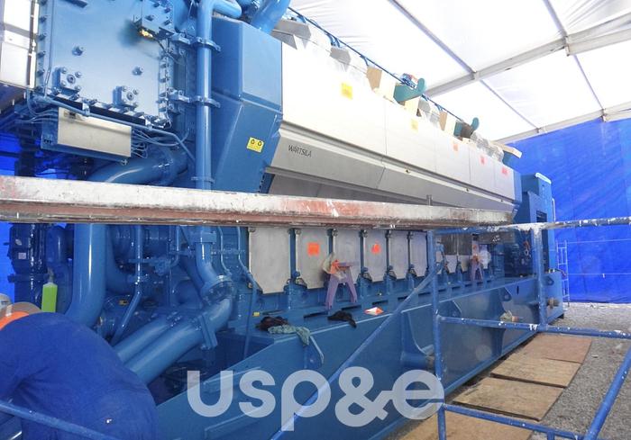 18.7 MW 2018 New Wartsila 20V34SG Natural Gas Generator Sets