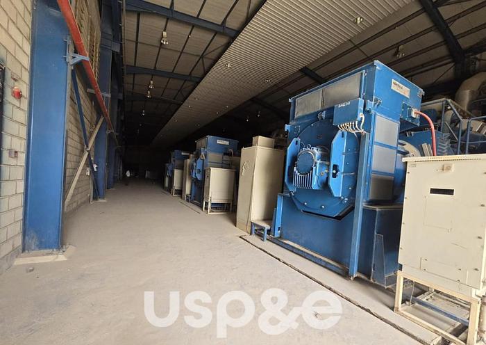 Used 5.8 MW 1995 Used Wartsila 18V32 Diesel Power Plant Generator Set