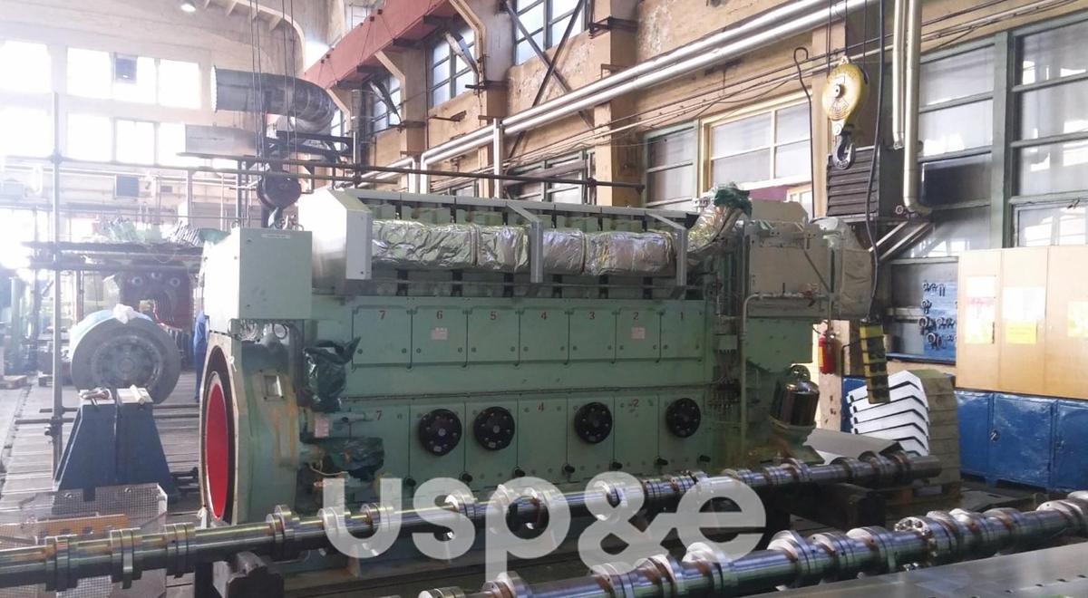 1.5 MW 2017 New MAN B&W 7L21/31 HFO Engine Set (No Alternator)