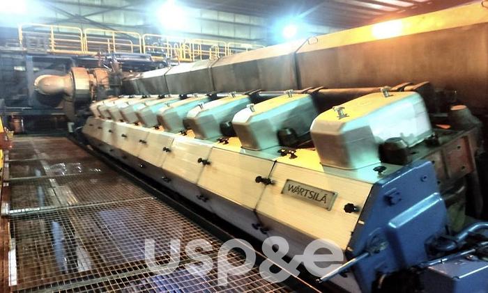 Used 115 MW 2010 Used Wartsila W18V46 HFO Power Plant Generator Sets