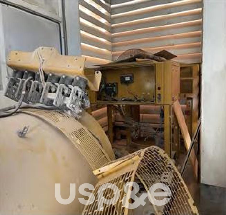 Used 1.2 MW Used Caterpillar 3512B Diesel Generator Set