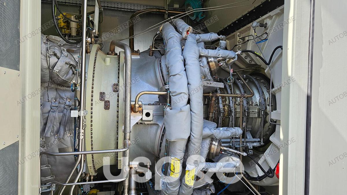 Used 12.9 MW 2014 Used Siemens SGT-400 DLE Natural Gas Turbine Generator Set