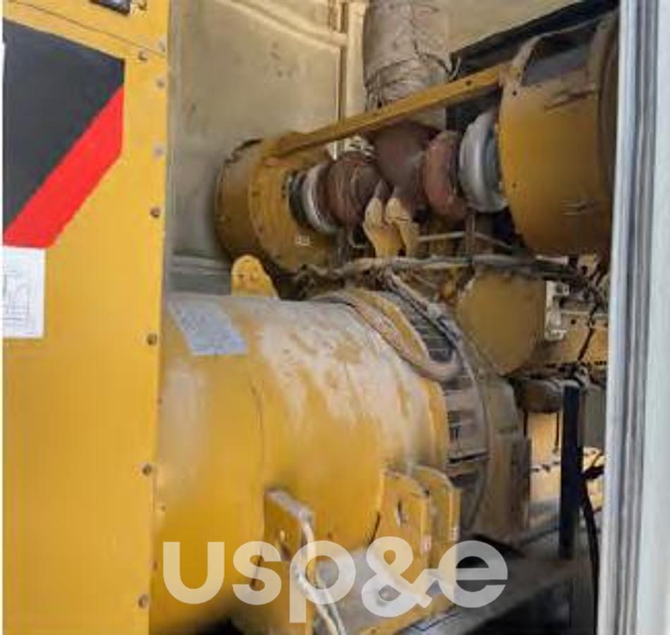 Used 1.2 MW Used Caterpillar 3512B Diesel Generator Set