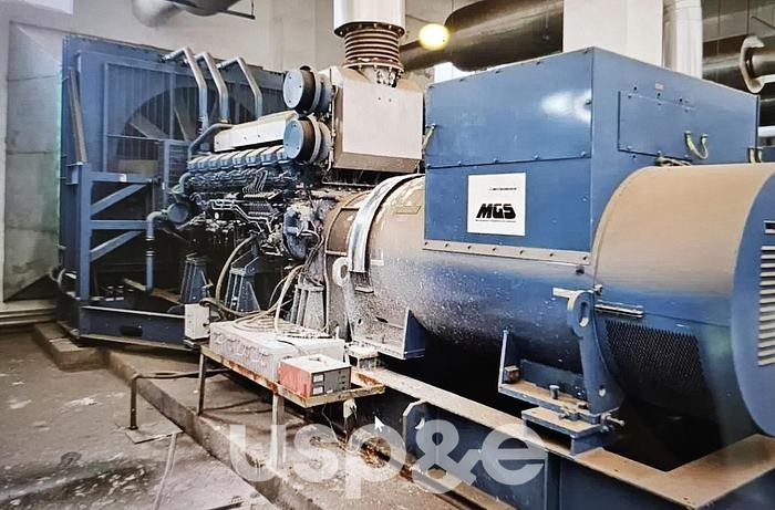 2 MW 2016 New Mitsubishi PM204B0 Diesel Generator Sets