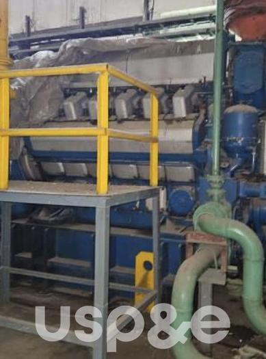 Used 6.4 MW 1997 Used Wartsila W18V/32LN HFO Generator Set