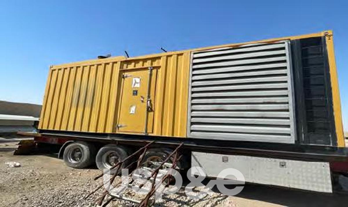 Used 1.2 MW Used Caterpillar 3512B Diesel Generator Set