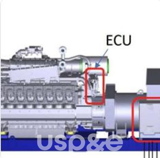 1.5 MW 2025 New MTU 12V4000L64FNER Natural Gas Generator Set (Containerised)