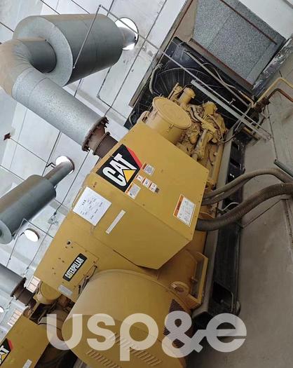 1.5 MW 2008 New Caterpillar 3512 HV Diesel Generator Sets