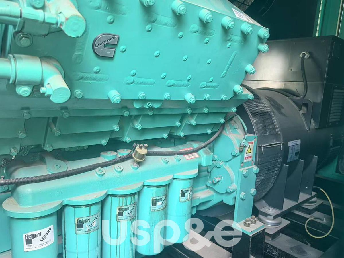 Used 1.5 MW 2021 Used Cummins KTA50-G15 Diesel Generator Set