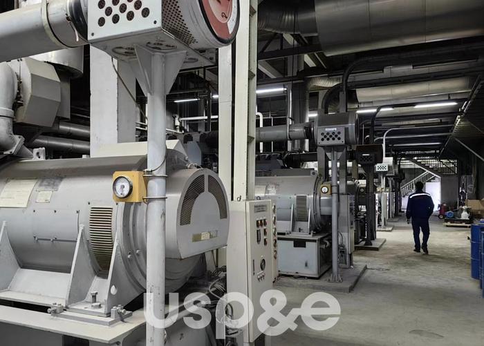 Used 1 MW 2003 Used Mitsubishi S6U - PTK HFO Generator Sets