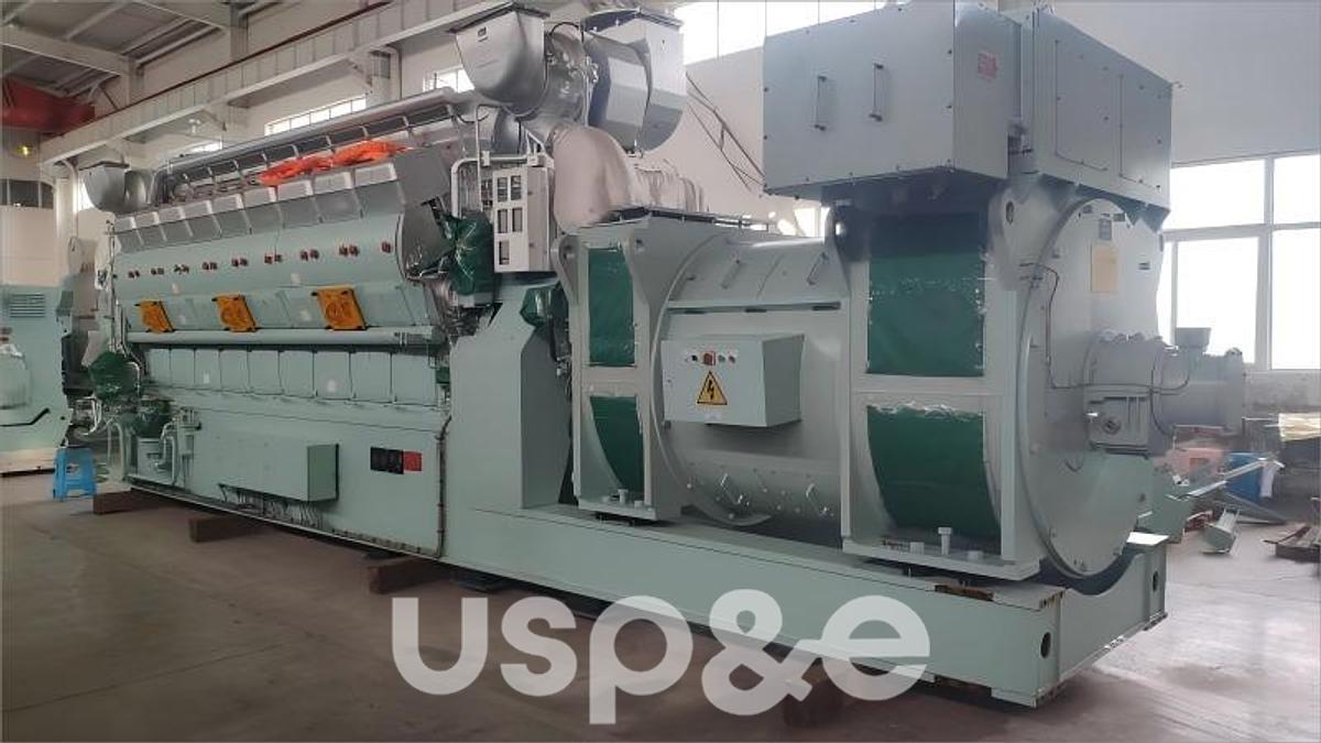 4 MW 2024 New MAN 18V28/32S HFO Generator Set