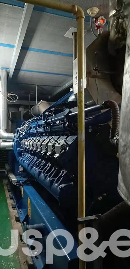 Used 2 MW 2015 Used MWM TCG2020V20 Natural Gas Generator Set