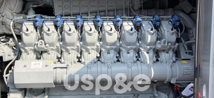 2 MW 2020 New MTU 16V4000L64F Natural Gas Generator Sets (Containerised)