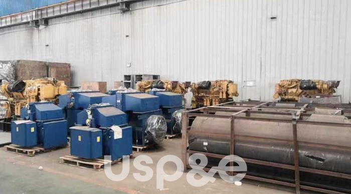 1 MW 2013 New Caterpillar C32 Diesel Generator Sets (Marine)