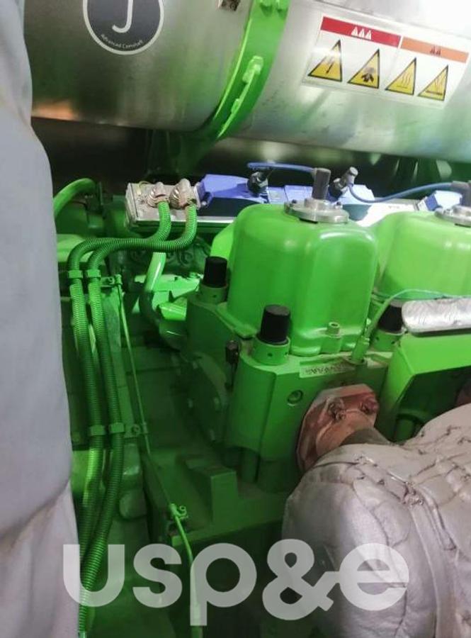 Used 3.3 MW 2023 Used Jenbacher J620 GS Natural Gas Generator Set