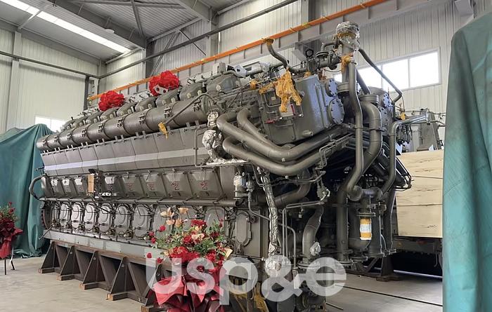 51.6 MW 2011 New STX MAN 18V32/40 HFO Generator Sets
