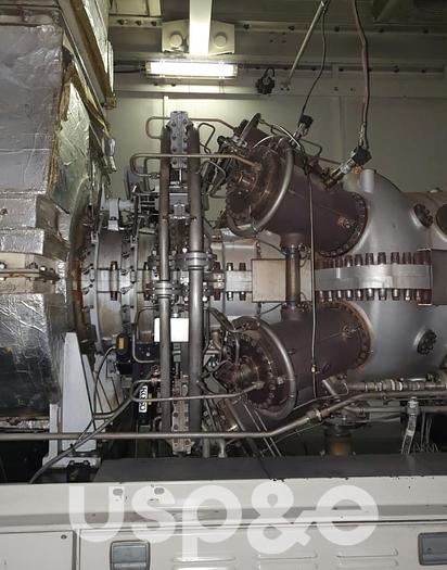 Used 7.2 MW 2011 Used Kawasaki M7A-03D Natural Gas Generator Set