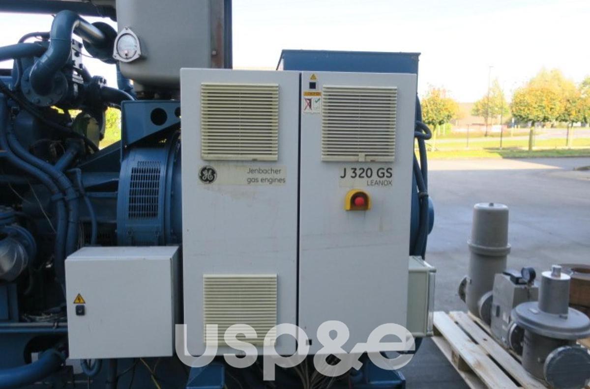 Used 1 MW 2010 Used Jenbacher J320 GS Natural Gas Generator Sets