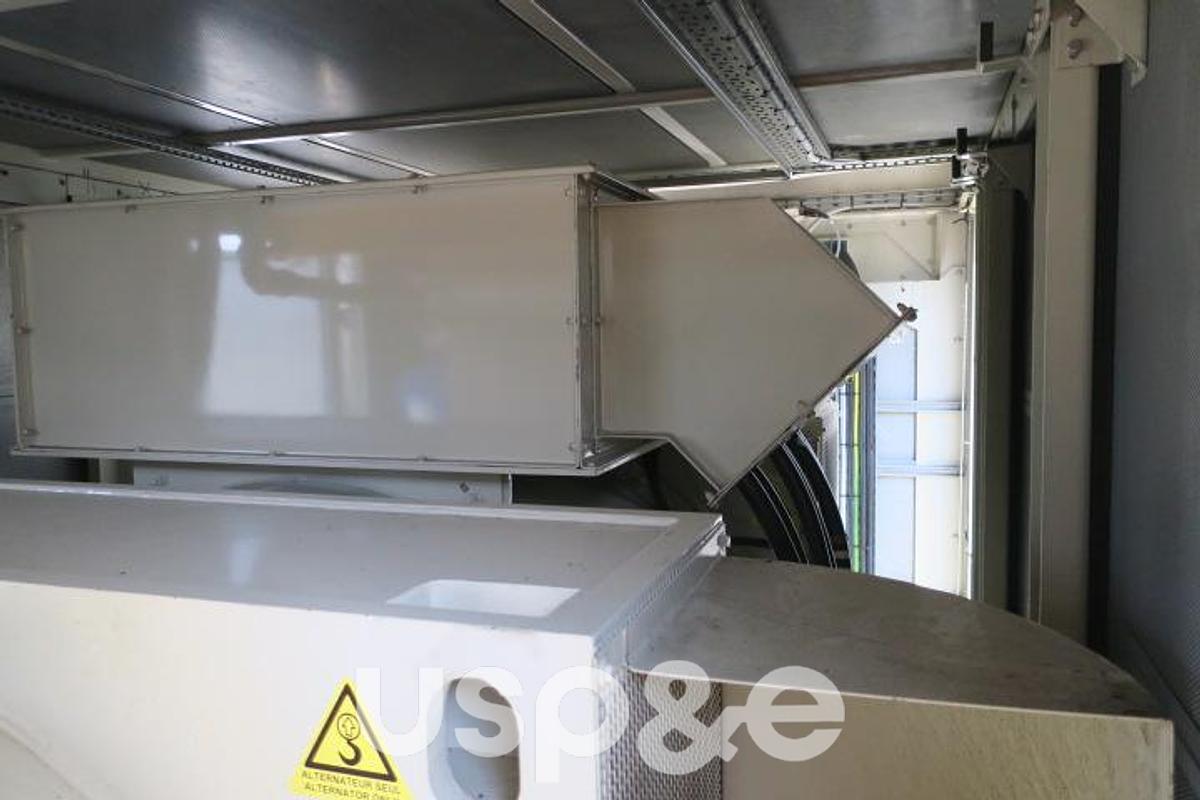 Used 5.3 MW 2012 Used Centrax 501 KB7 Natural Gas Generator Set