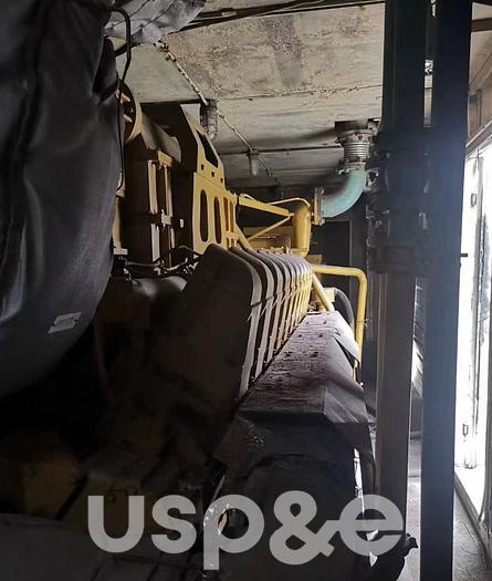 Used 2 MW 2005 Used Caterpillar G3520C Natural Gas Generator Set