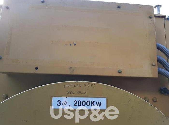Used 2 MW 1999 Used Caterpillar 3516 Diesel Generator Sets