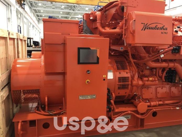 1.1 MW 2022 New Waukesha VHP7104GSI Natural Gas Generator Set