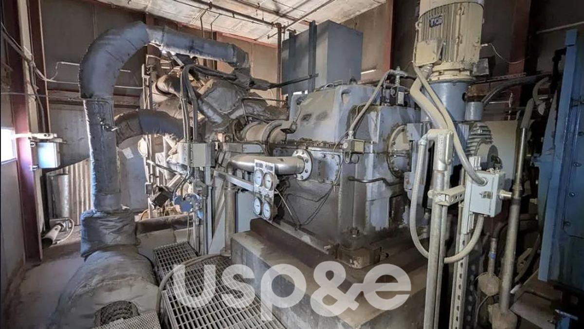 Used 54 MW 1992 Used ABB HT25/LT25 Steam Turbine Generator Set