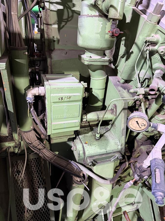 Used 1.9 MW 2007 Used Anglo-Belgian-Corp 12DZC-1000-125-A Deisel Generator Set