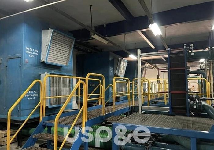 Used 6 MW 2001 Used Wartsila 18V34SG Natural Gas Power Plant
