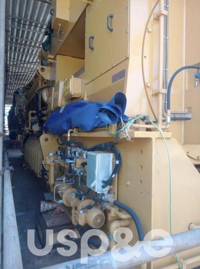 4.8 MW New Caterpillar C280-16 Diesel Generator Sets