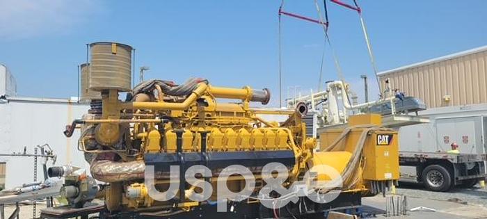 Refurbished 1.6 MW 2008 Refurbished Caterpillar G3520 Natural Gas Generator Set
