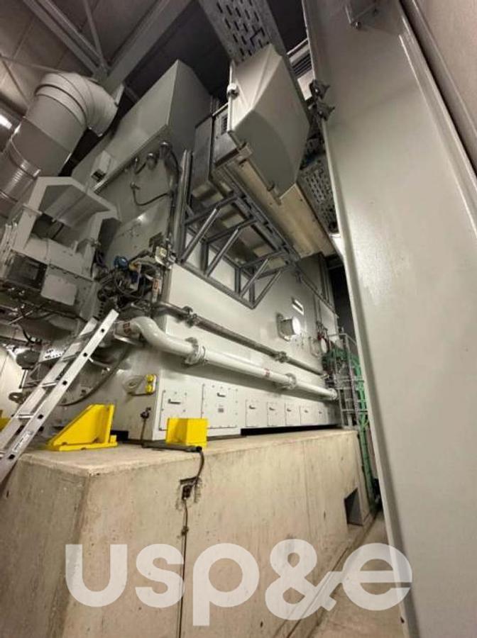 Used 127 MW 2009 Used GE Frame 9E PG9171 Natural Gas Turbine Generator Set