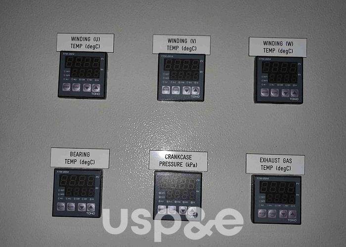1.6 MW 2017 New Mitsubishi SR16-PTA Diesel Generator Set