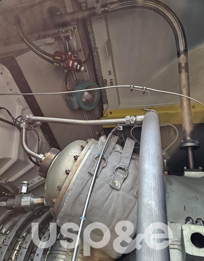 Used 3 MW 2013 Used Siemens SGT-400DLE Natural Gas Turbine Generator Set (Dual Shaft)