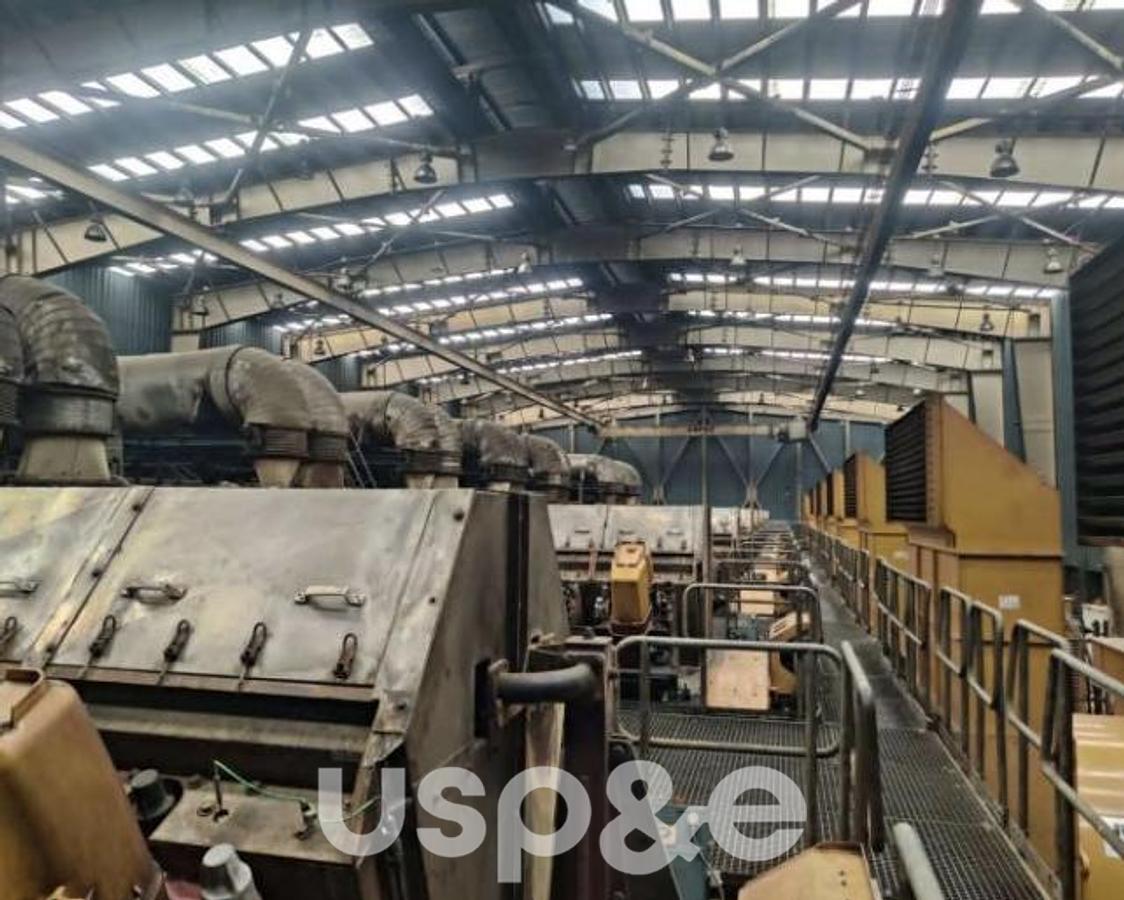 Used 108 MW Used Caterpillar MAK 16CM43C HFO Power Plant Engines