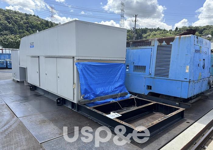 Used 1.5 MW 2011 Used Yanmar AT1800S Natural Gas Turbine Generator Set