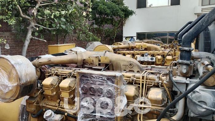 Used 1.10 MW 2006 Used Caterpillar 3512 D Diesel Generator Sets