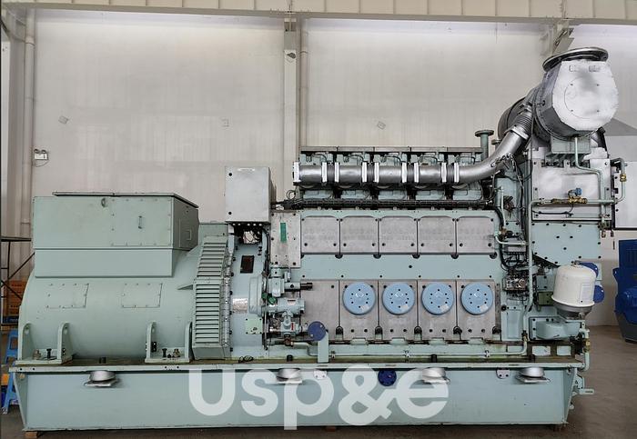 Used 0.90 MW 2013 Used MAN 5L21/31 HFO Generator Set