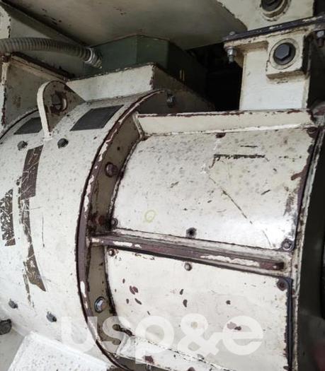 Used 33.7 MW 1987 Used John Brown Frame 6B Natural Gas Turbine Genset 