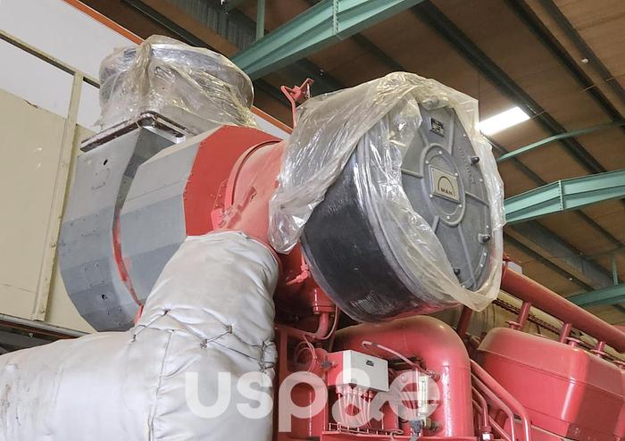 Used 4 MW 2007 Used MAN V28/32S HFO Generator Set