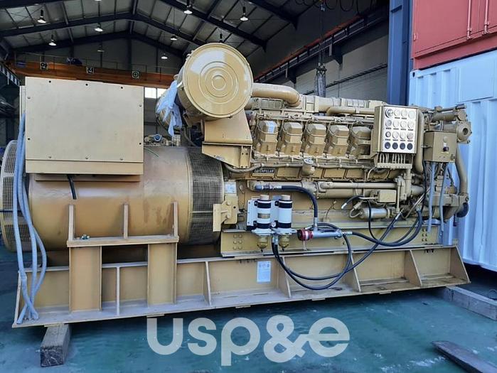 Used 2 MW 1999 Used Caterpillar 3516 Diesel Generator Sets