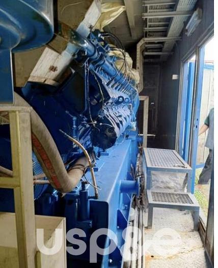 Used 2 MW 2014 Used MWM TCG 2020V20 Natural Gas Generator Sets