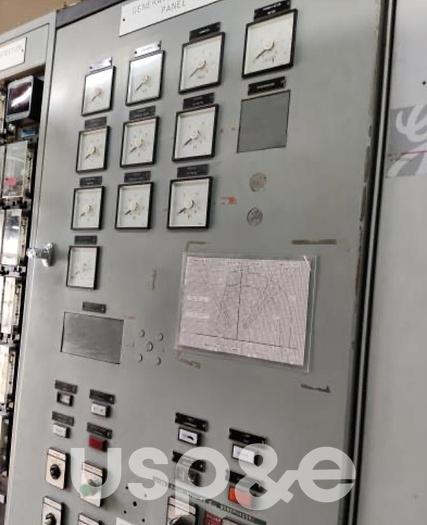 Used 33.7 MW 1987 Used John Brown Frame 6B Natural Gas Turbine Genset 