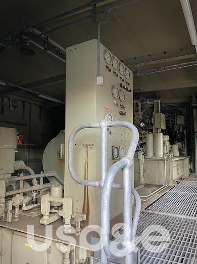 Used 42 MW Used GE PG65818B GT Natural Gas Turbine Generator Set