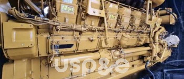 Used 1.6 MW 2012 Used Caterpillar 3516B Diesel Generator Sets