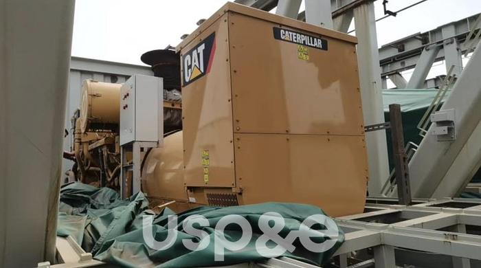 Used 1.5 MW 2014 Used Caterpillar 3516C Diesel Generator Sets (Containerised)